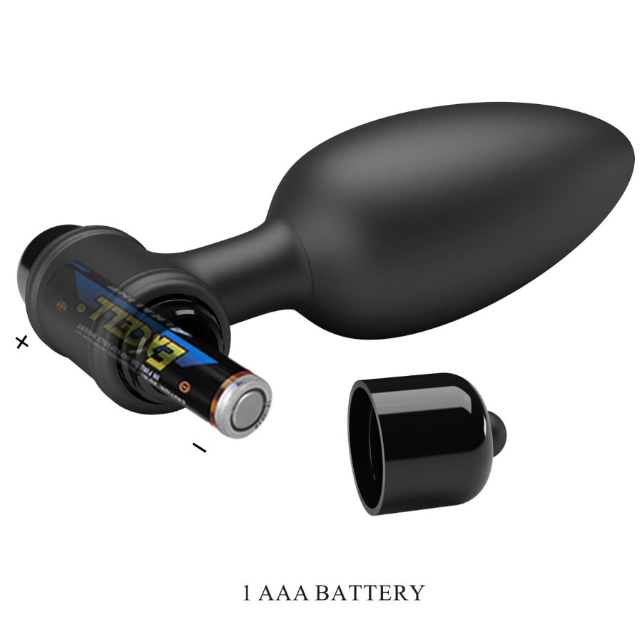 Vibratore Anale MR PLAY Super Power Plug Nero