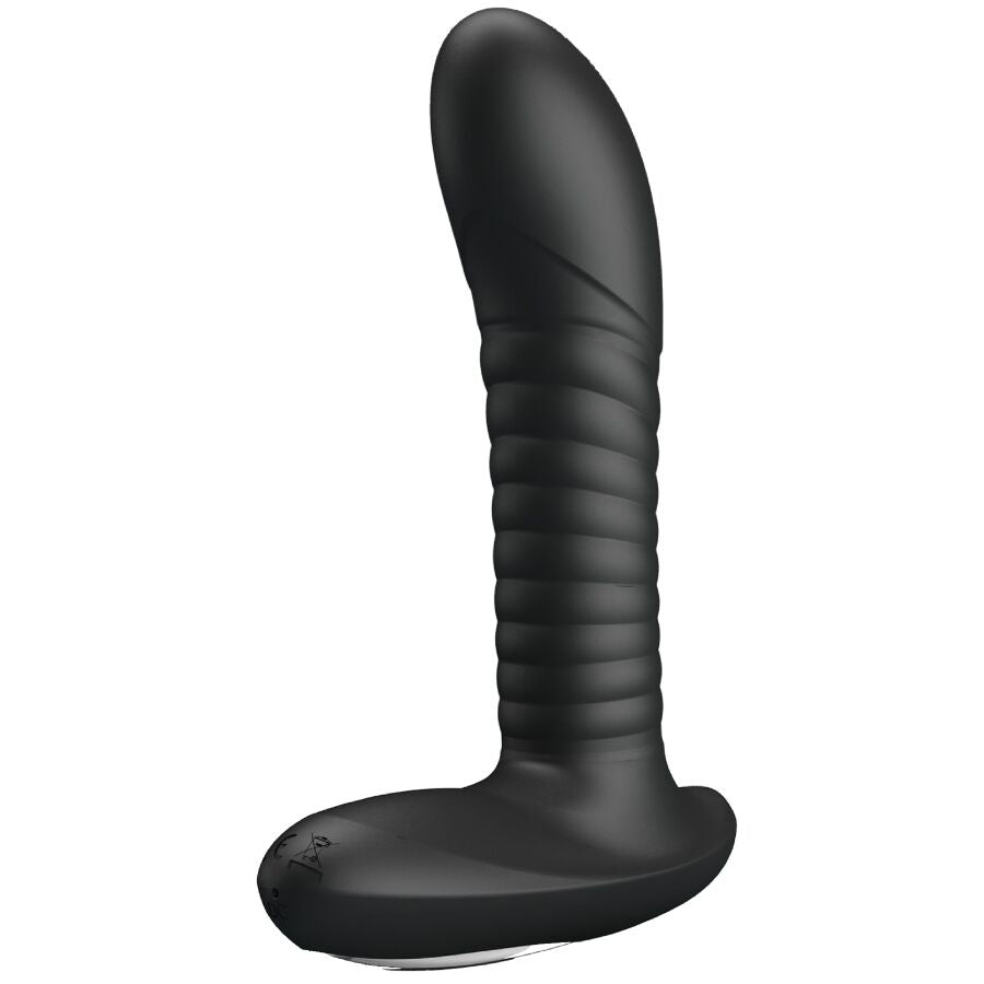 Massaggiatore Prostatico MR PLAY Rotante e Vibrante — Nero