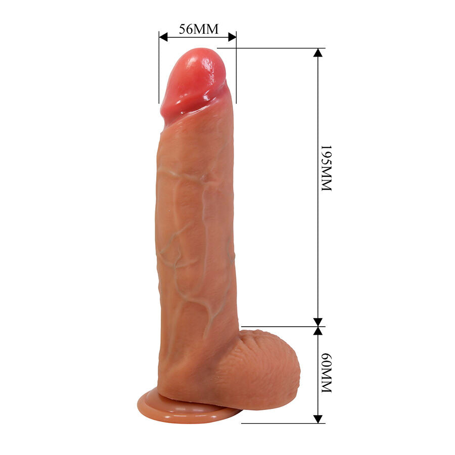 Dildo Realistico DILDOS Mendel con Ventosa — Pelle