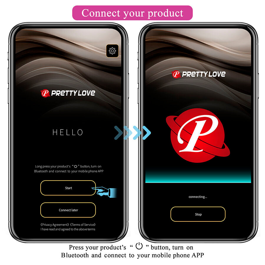 Vibratore APP SERIES Dora con Controllo Remoto — Viola