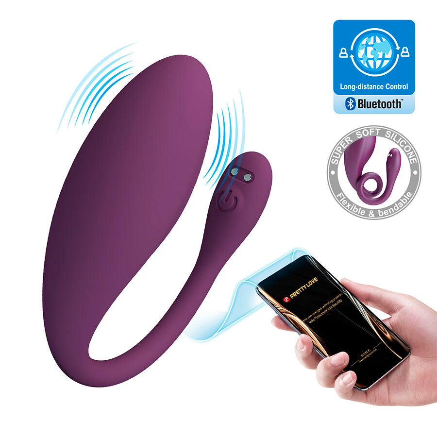 Vibratore APP SERIES Dora con Controllo Remoto — Viola