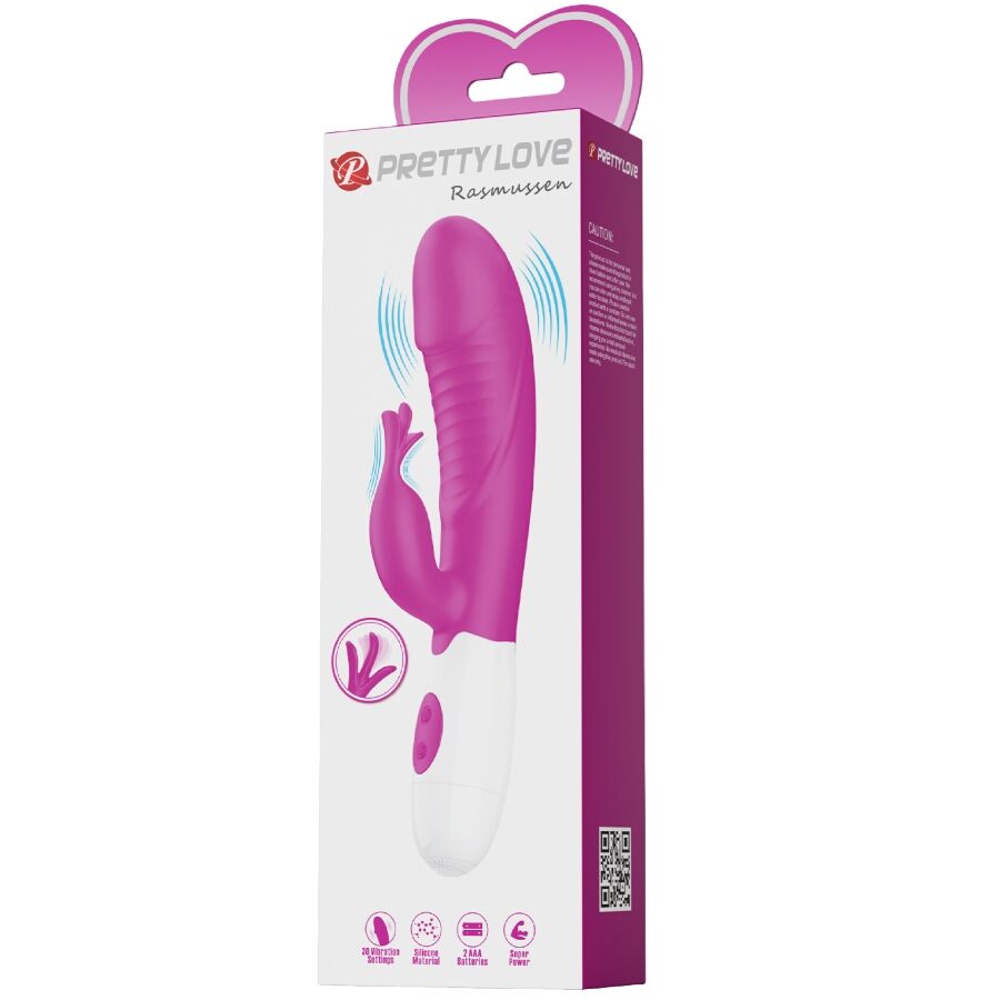 Vibratore Coniglio High Tech Rasmussen Punto G Viola — Viola
