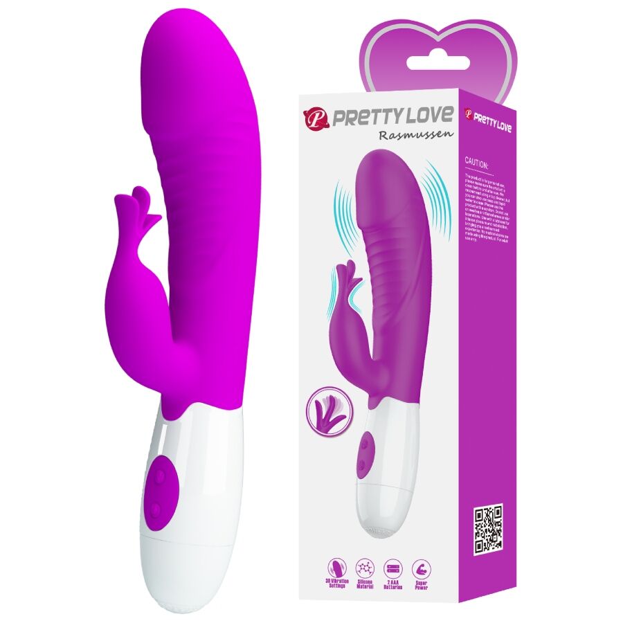 Vibratore Coniglio High Tech Rasmussen Punto G Viola — Viola