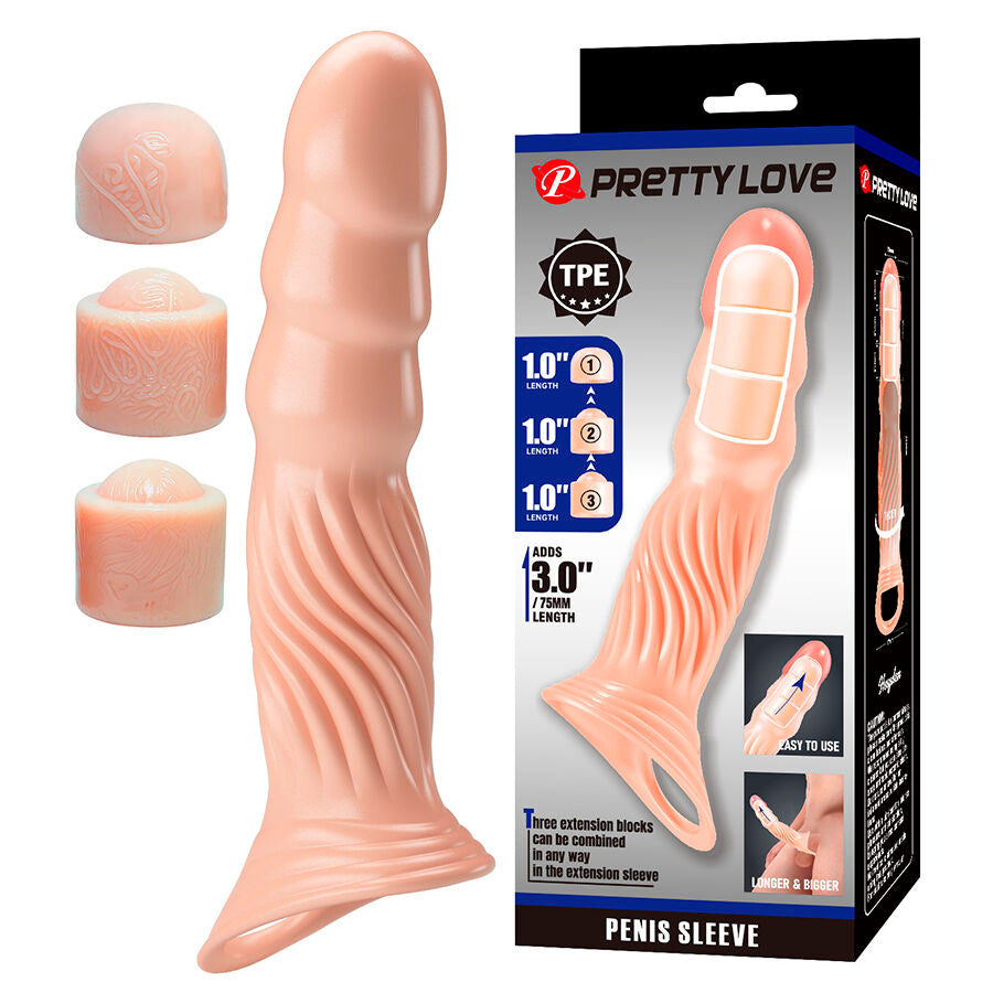 Guaina Pene Estensore Pretty Love For Him — Ultra Realistica