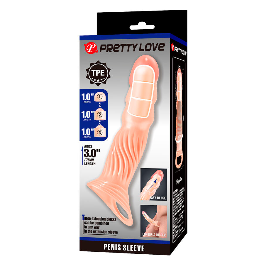 Guaina Pene Estensore Pretty Love For Him — Ultra Realistica