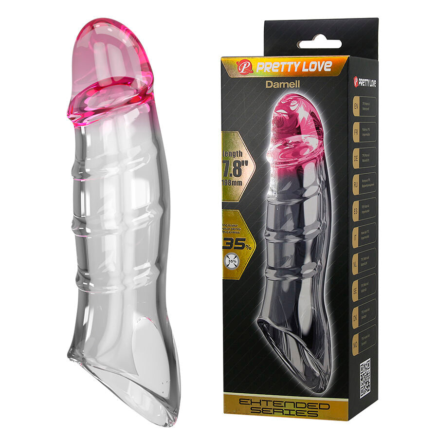 Copri Pene FOR HIM Darnell Realistico — Trasparente