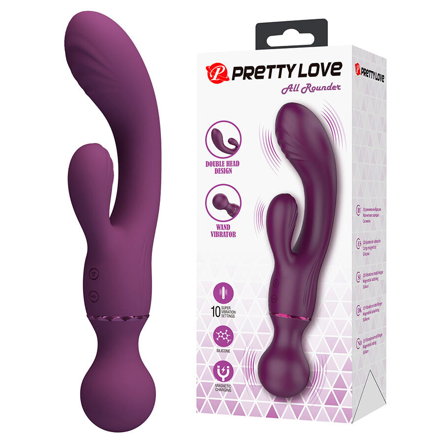 Vibratore Coniglio Pretty Love D-245217 Tuttofare — Viola
