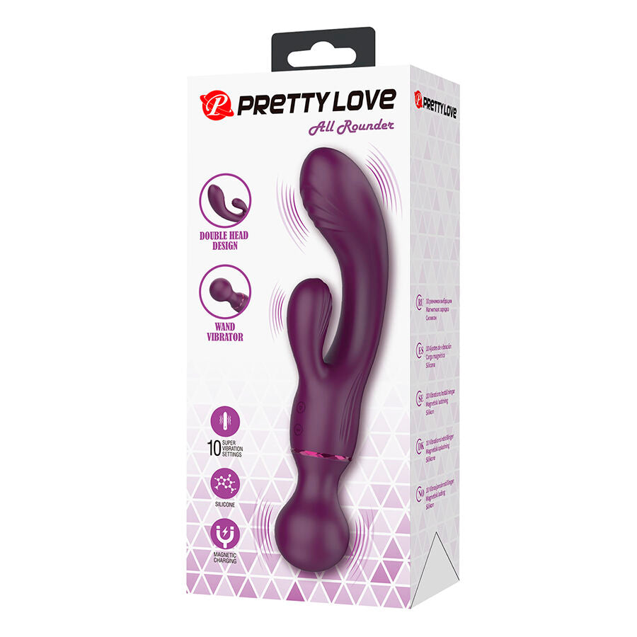 Vibratore Coniglio Pretty Love D-245217 Tuttofare — Viola