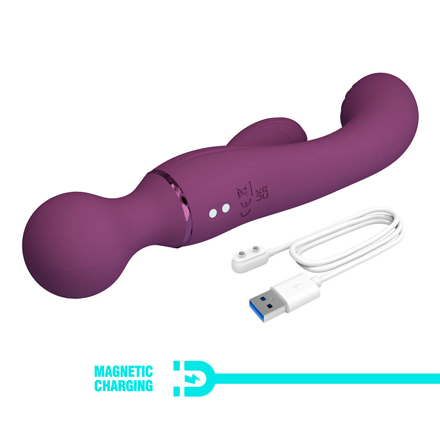 Vibratore Coniglio Pretty Love D-245217 Tuttofare — Viola