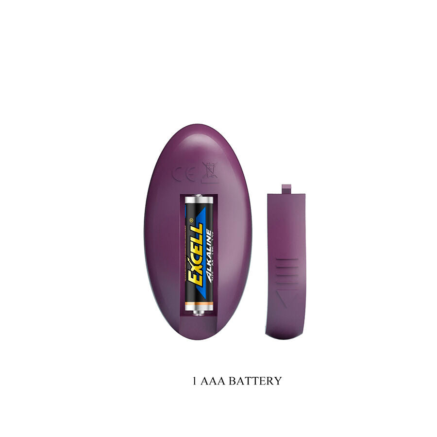 Vibratore Punto G Pretty Love Luka con Telecomando — Viola