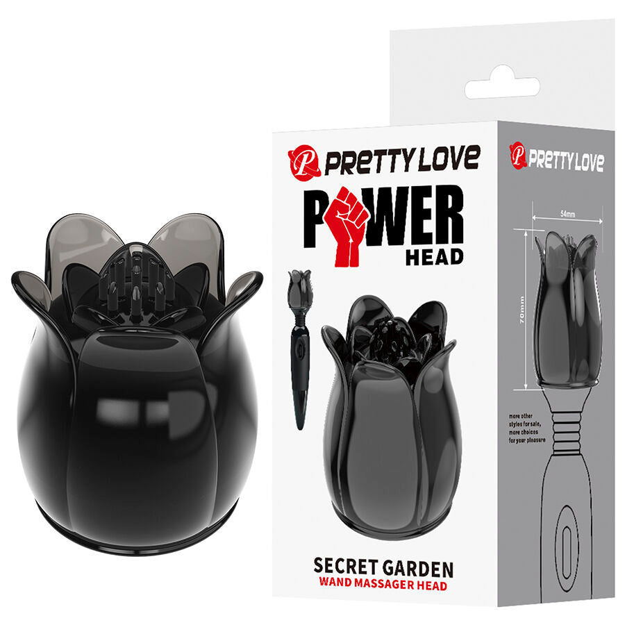 Massaggiatrice Vibrante Pretty Love Secret Garden Nera — Accessorio