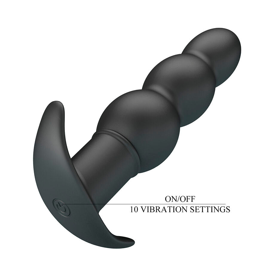 Vibratore Anale Pretty Love AEAEAS Ergonomico — Nero