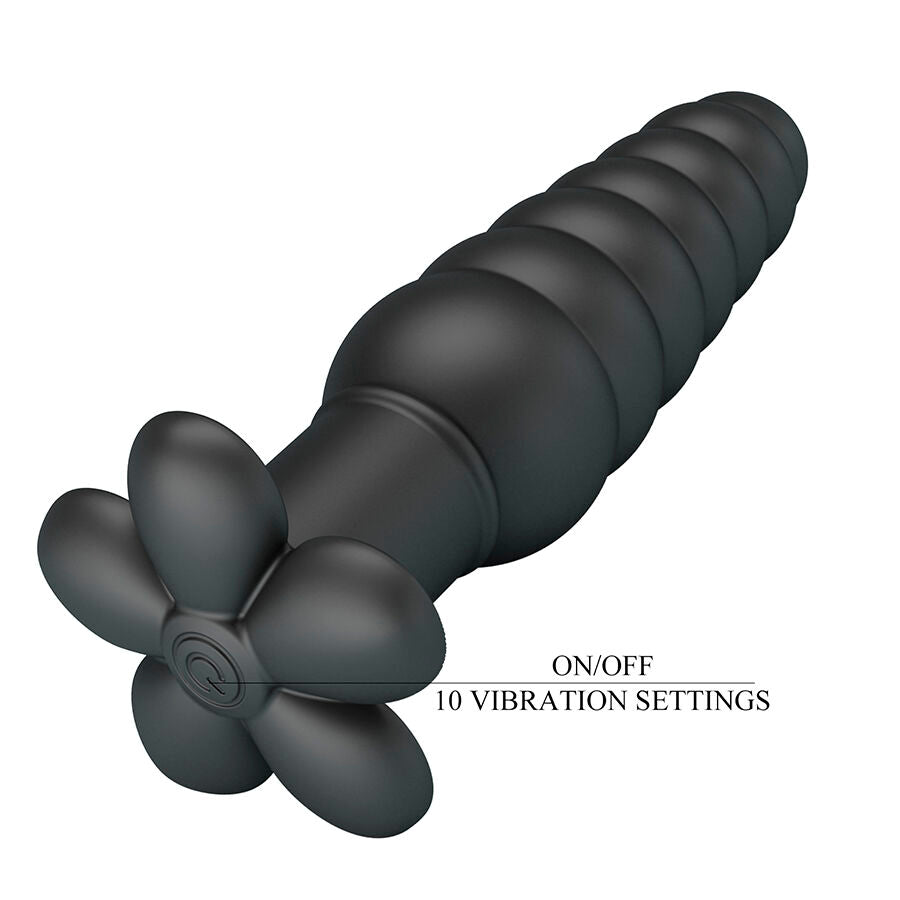 Vibratore Anale Pretty Love Imron — Nero