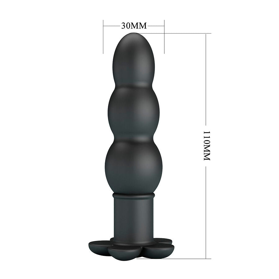Plug Anale Vibrante Pretty Love Jadier — Nero