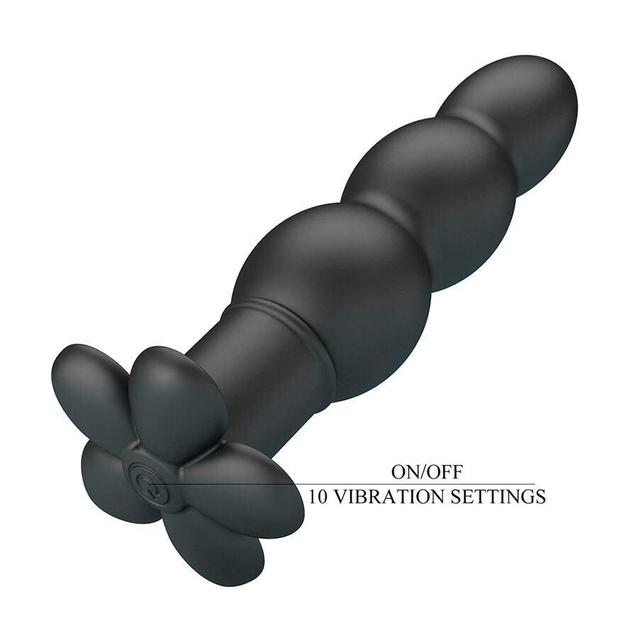 Plug Anale Vibrante Pretty Love Jadier — Nero