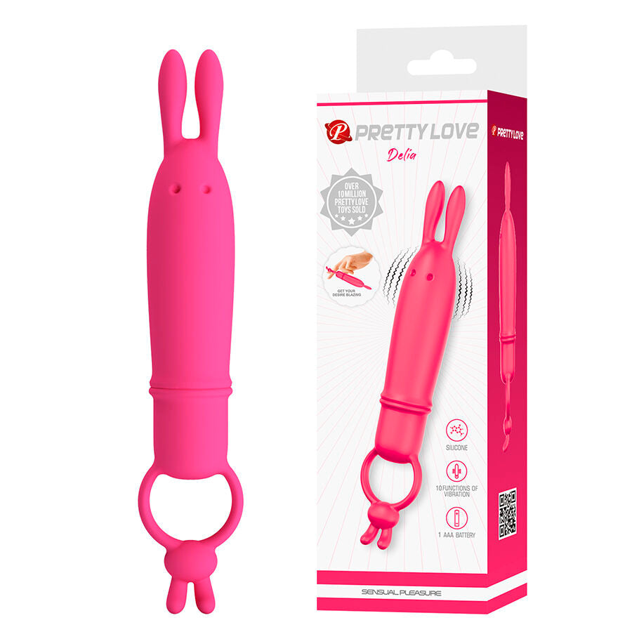 Vibratore Coniglio Pretty Love Delia — Viola