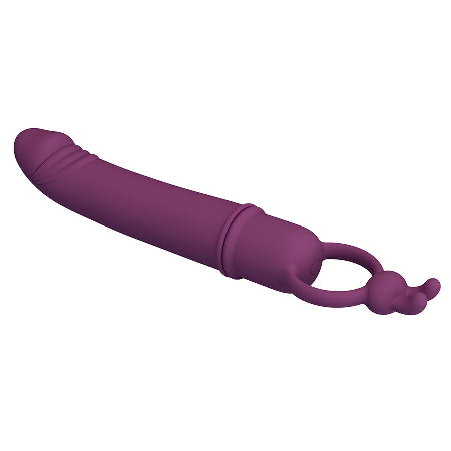 Vibratore a Pene Pretty Love Cora — Nero