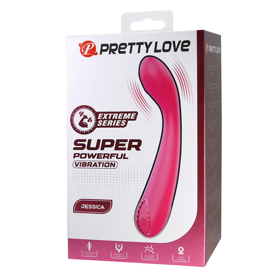 Vibratore Punto G Pretty Love Jessica High Power — Rosa