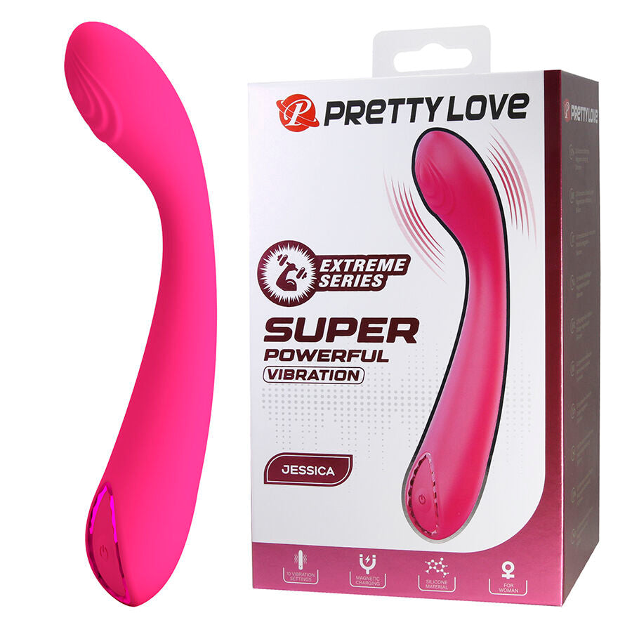 Vibratore Punto G Pretty Love Jessica High Power — Rosa