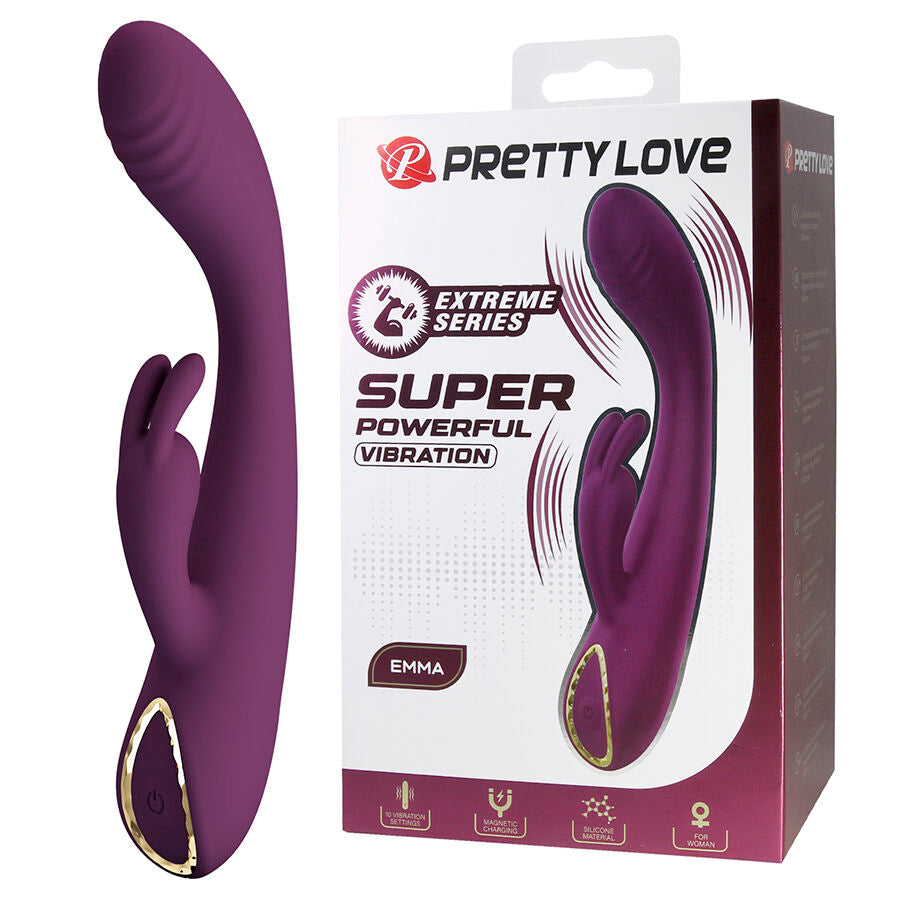 Vibratore Rabbit Pretty Love Emma — Viola