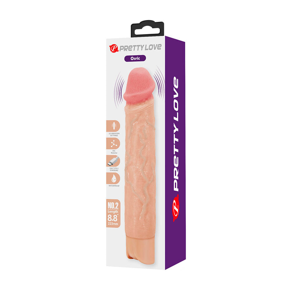Vibratore Realistico Fun Toys Osric — Flessibile