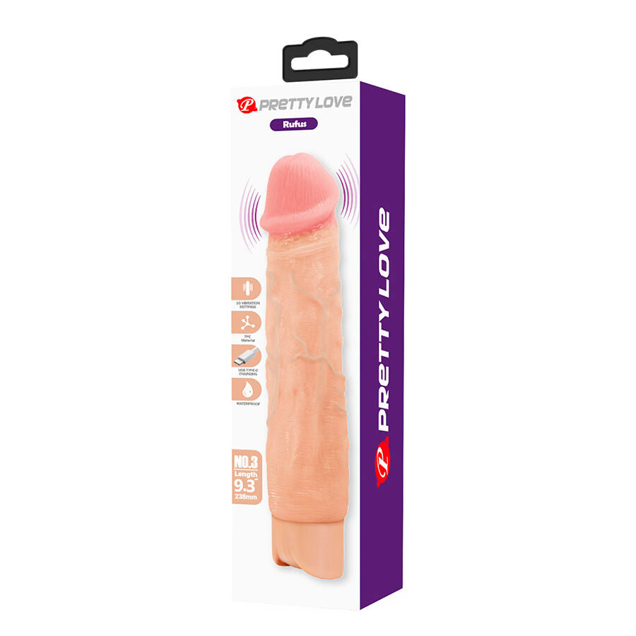 Vibratore Realistico FUN TOYS Rufus — Flessibile