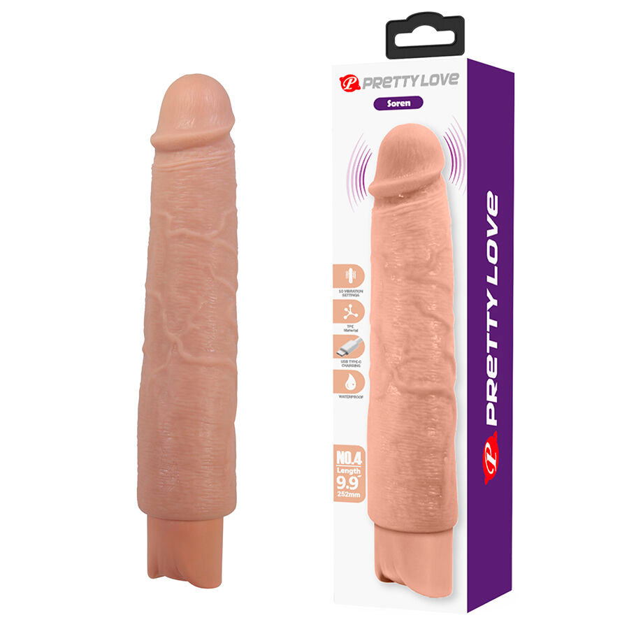 Vibratore Realistico FUN TOYS PRETTY LOVE Soren — Nero