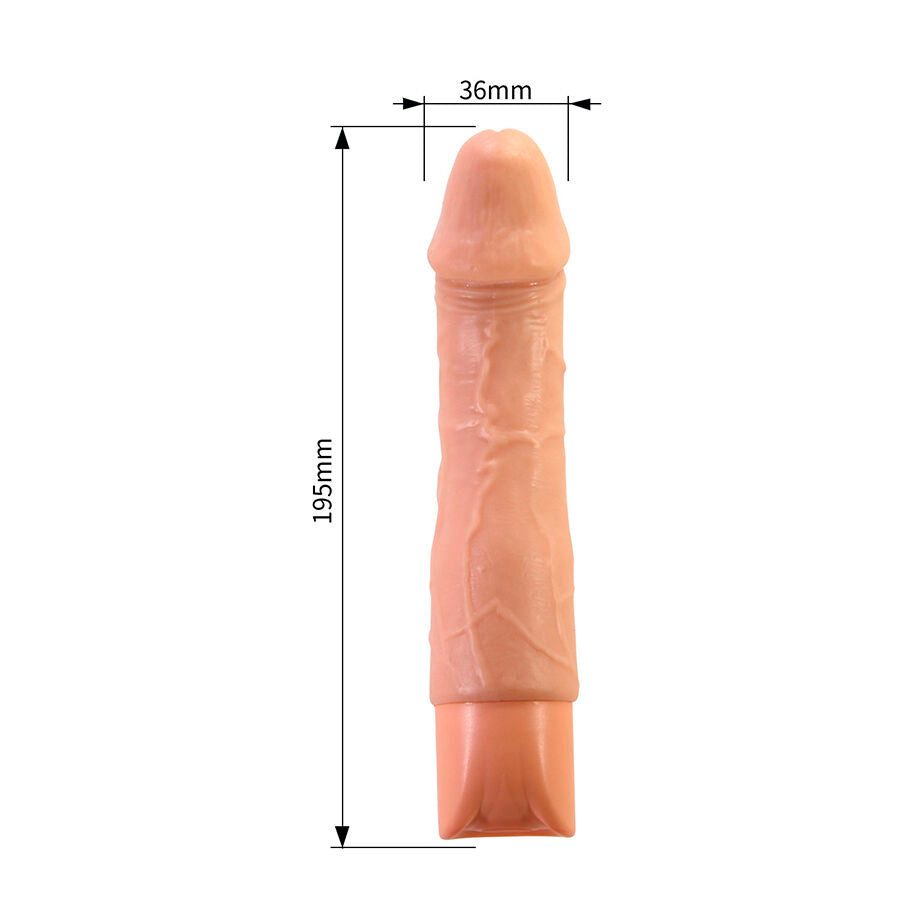 Vibratore Realistico Fun Toys Jermaine — Dildo Flessibile