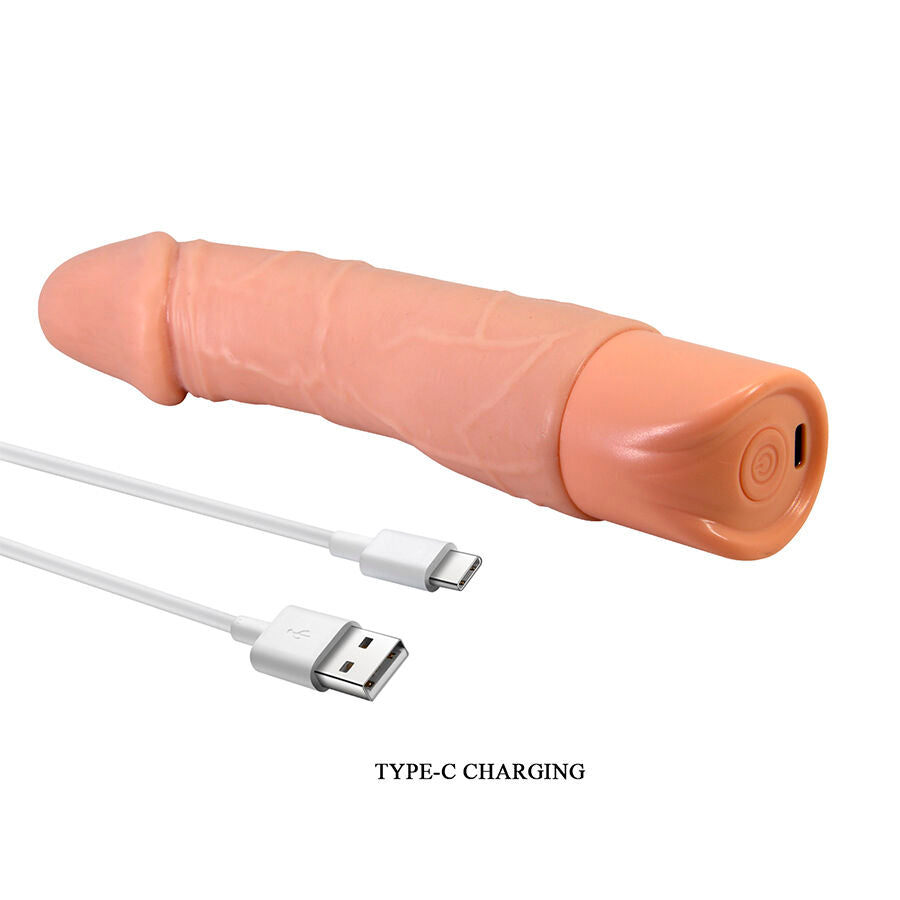 Vibratore Realistico Fun Toys Jermaine — Dildo Flessibile