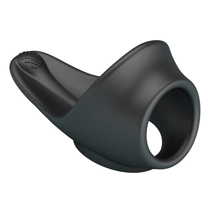 Anello Pene e Testicoli CrazyBull Zadok — Nero