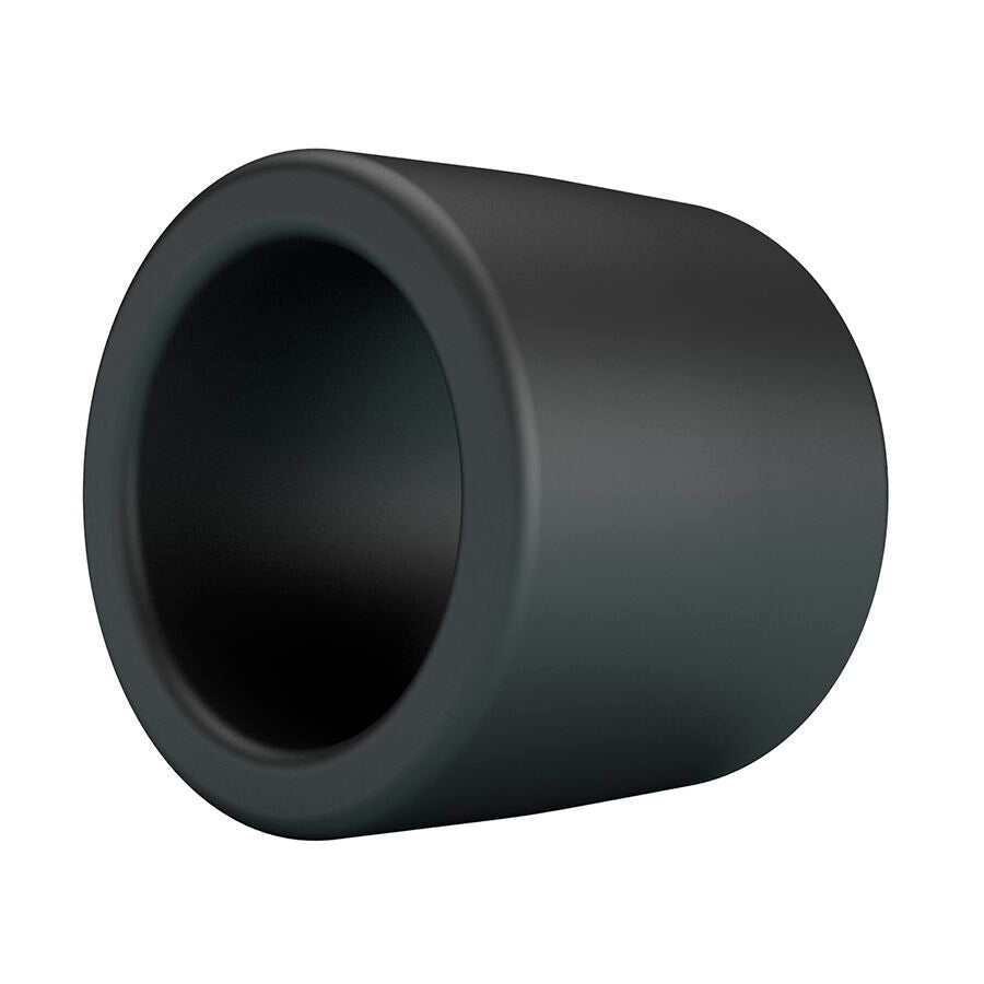 Anello Pene CrazyBull Viggo Silicone Liquido — Nero