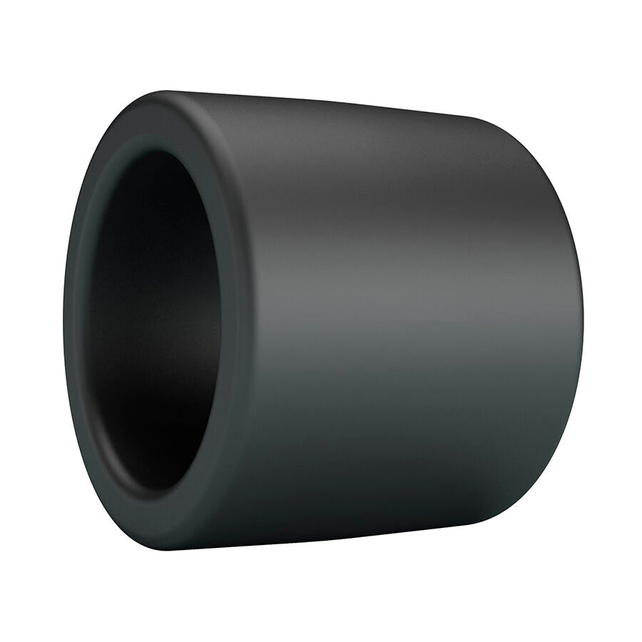 Anello Pene CrazyBull Viggo Silicone Liquido — Nero