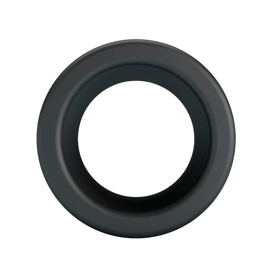 Anello Pene CrazyBull Viggo Silicone Liquido — Nero