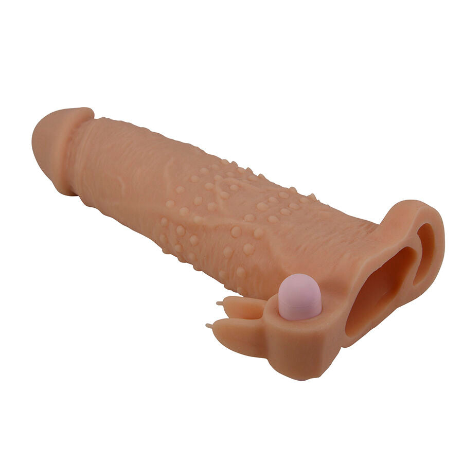 Guaina Pene Pretty Love QuillON con Vibrazione — Nera