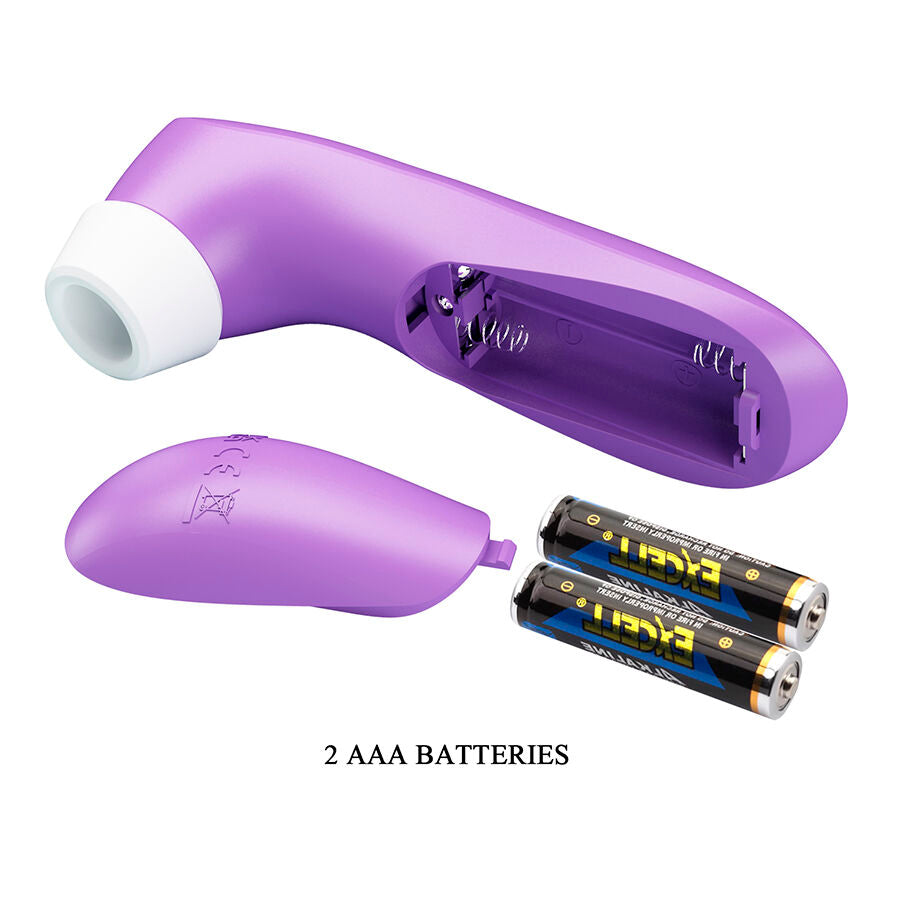 Stimolatore Clitorideo ROMANCE Tecnologia Pulsazione — Viola