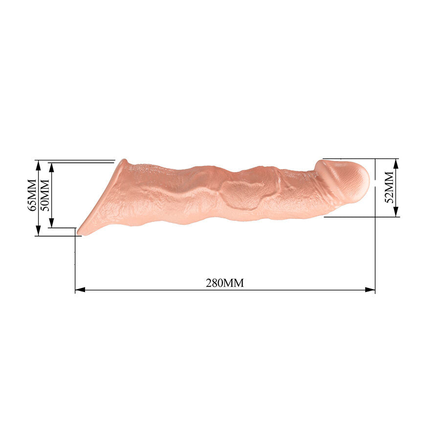 Copri Pene Pretty Love Ragnar Extender Regolabile — Trasparente