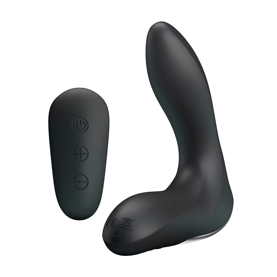Massaggiatore Prostatico MR PLAY con Telecomando — Gonfiabile Nero