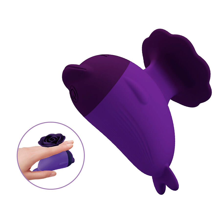 Vibratore Pretty Love Dolphin Mini — Viola