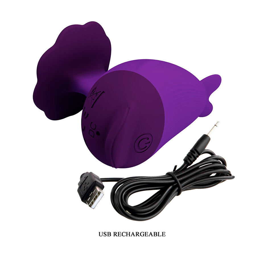 Vibratore Pretty Love Dolphin Mini — Viola