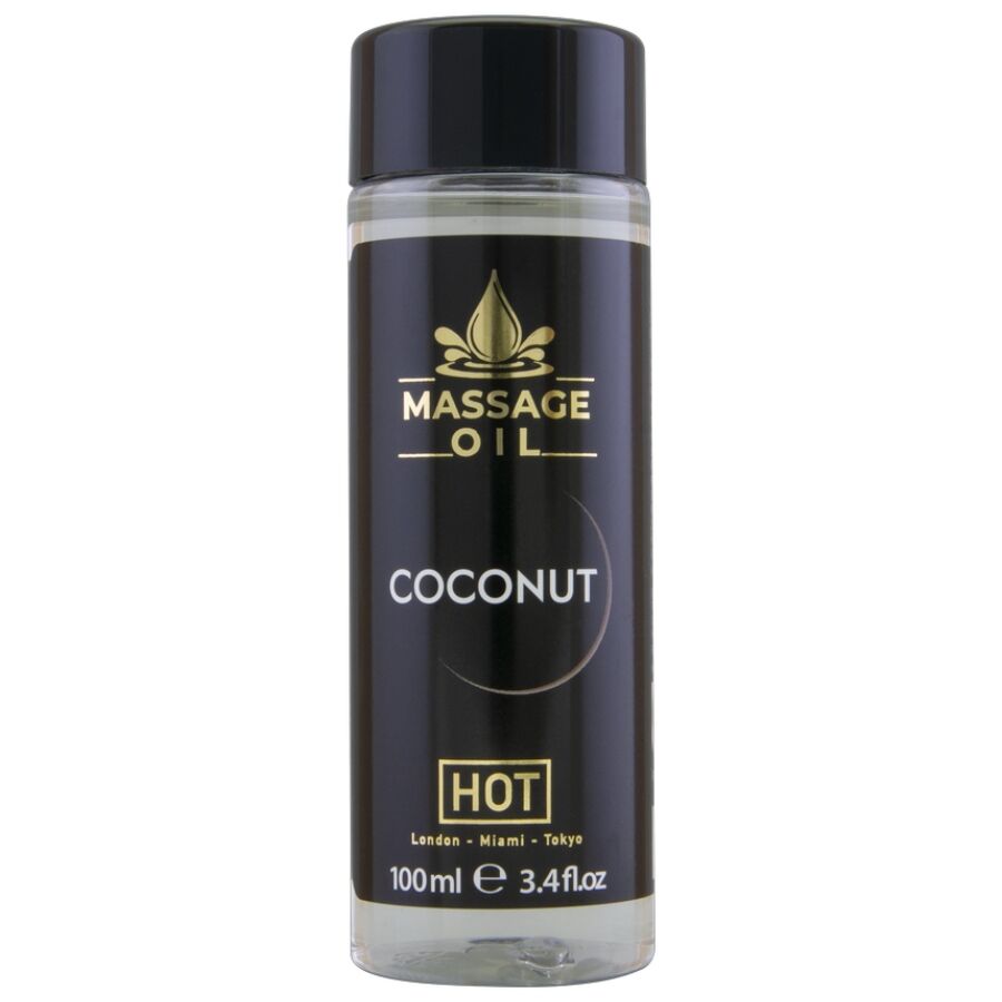 Olio da Massaggio Erotico HOT — Cocco, 100 ml