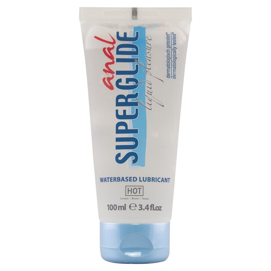 Lubrificante Intimo Anale Base Acqua HOT Anal Superglide — 100 ml
