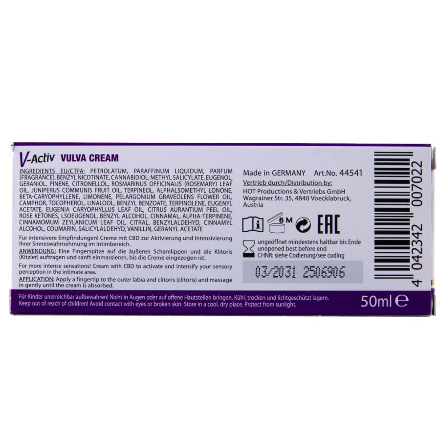 Gel Stimolante Vulvare al CBD HOT — 50 ml