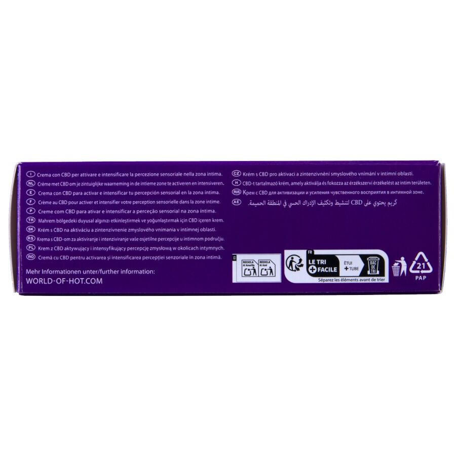 Gel Stimolante Vulvare al CBD HOT — 50 ml