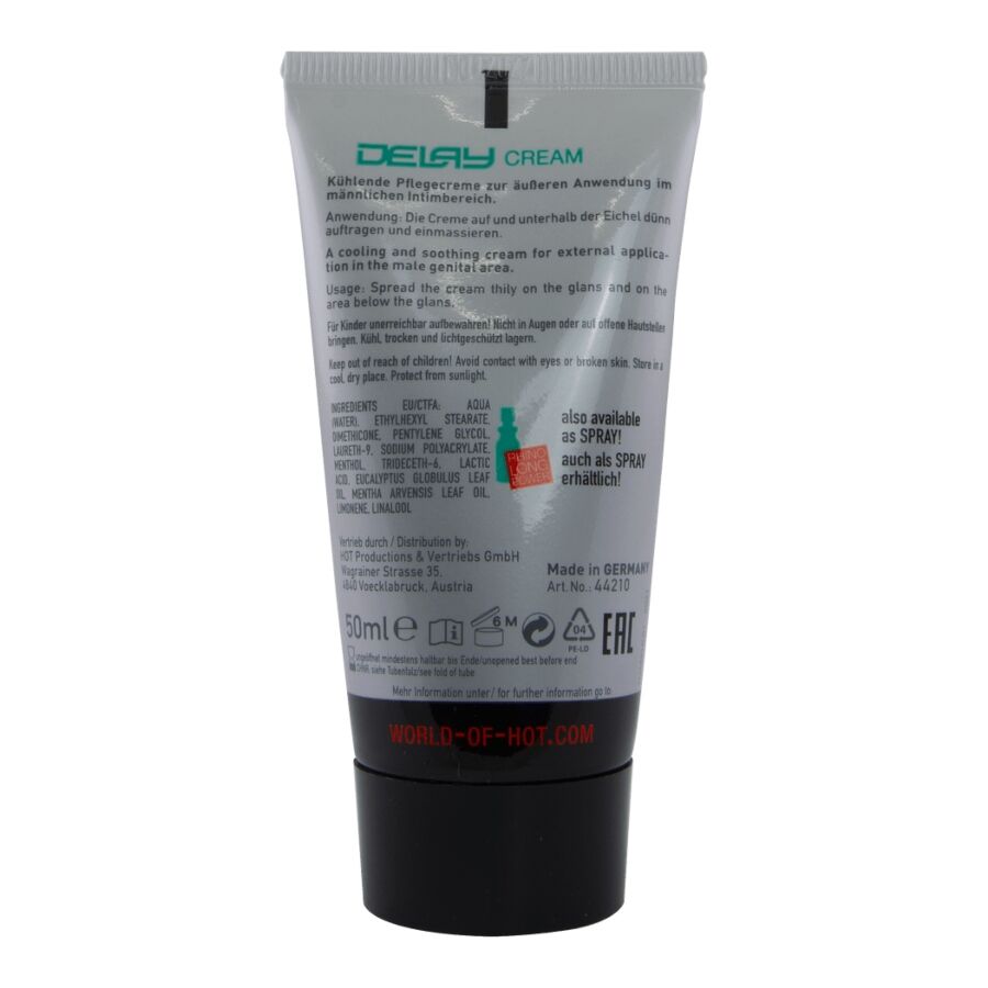 Crema Ritardante HOT — 50 ml