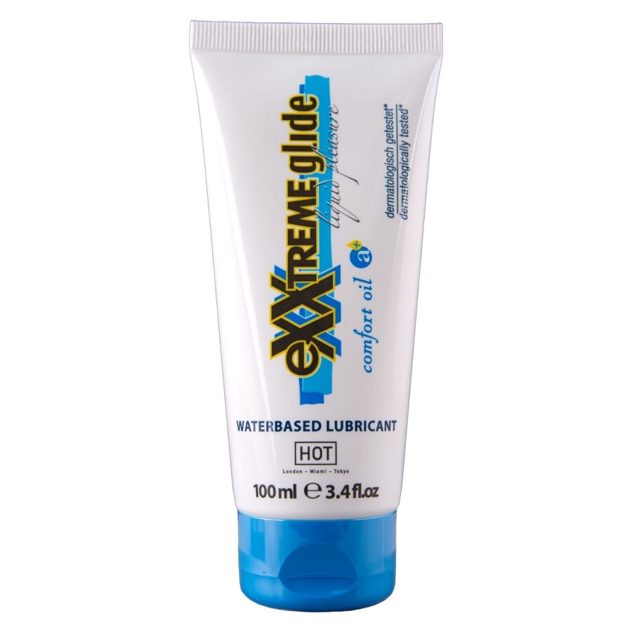 Lubrificante Anale Base Acqua HOT Exxtreme Glide — 100 ml