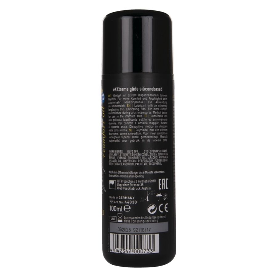 Lubrificante Intimo Base Silicone HOT Exxtreme Glide — 100 ml