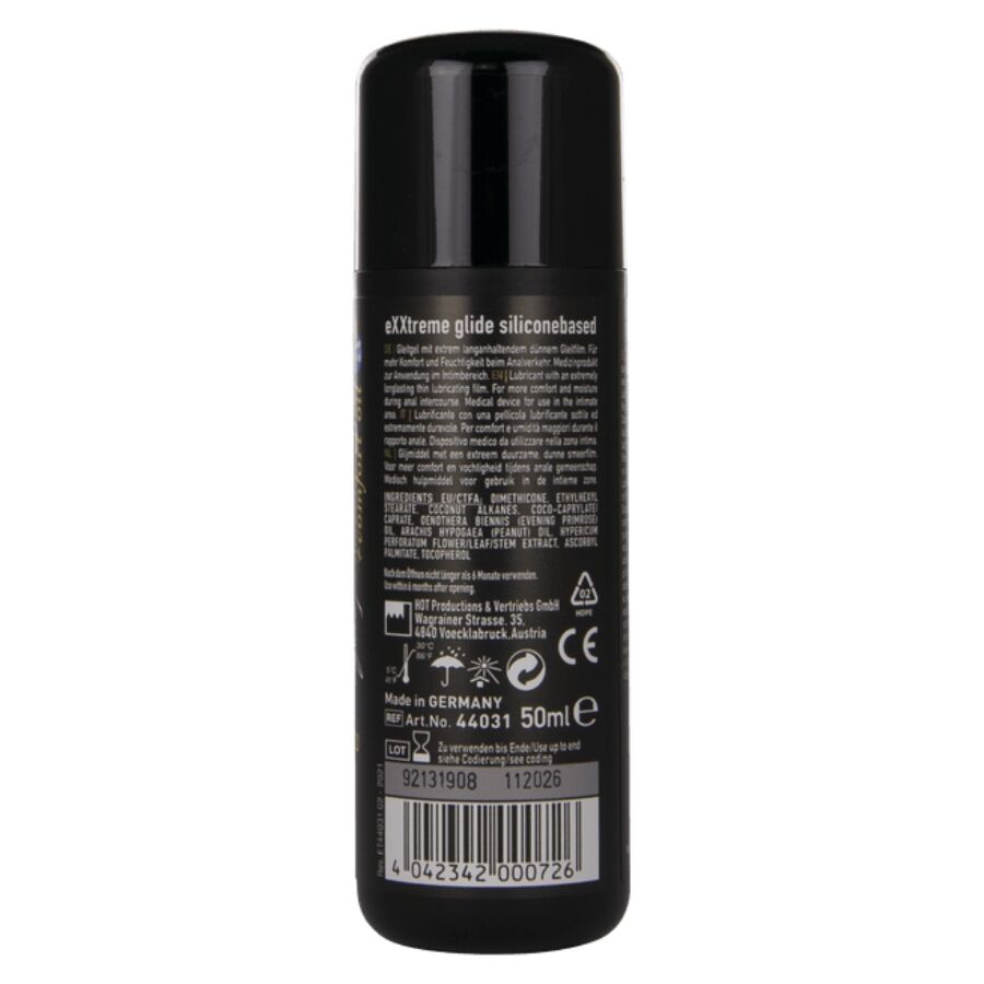 Lubrificante Anale Base Silicone HOT Exxtreme Glide — 50 ml