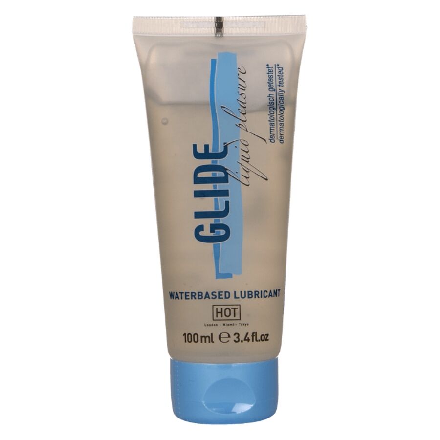 Lubrificante Intimo Base Acqua HOT Glide Liquid Pleasure — 100 ml