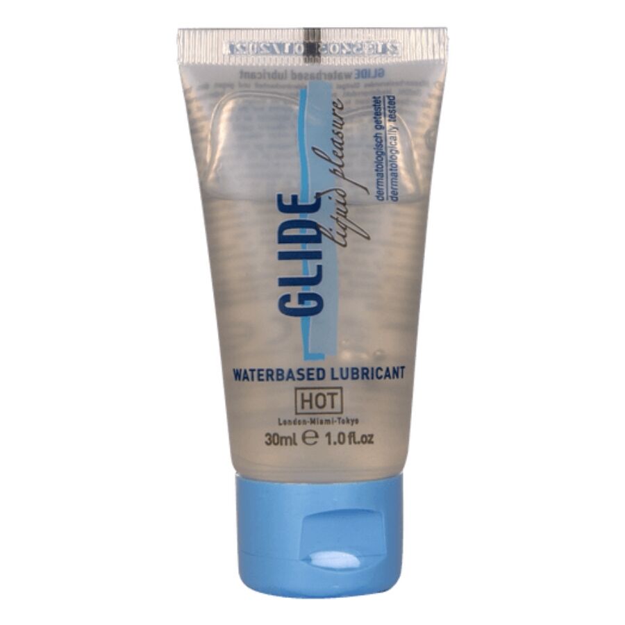 Lubrificante Intimo Base Acqua HOT Glide Liquid Pleasure — 30 ml