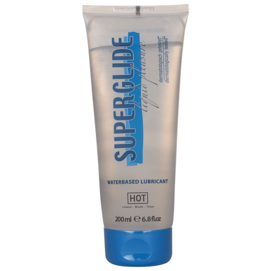 Lubrificante Intimo Base Acqua HOT Superglide — 200 ml